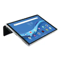 Mobilis EDGE - Étui à rabat pour tablette - noir, transparent - pour Lenovo Tab M7 ZA56 (060008)_3